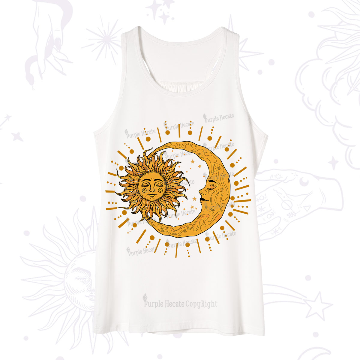 Purplehecate Solar & Lunar Spirit Tank