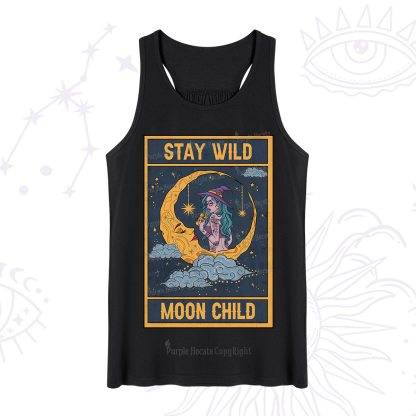 Purplehecate The Stay Wild Moon Child Oracle Card Tank