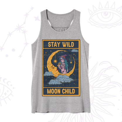 Purplehecate The Stay Wild Moon Child Oracle Card Tank