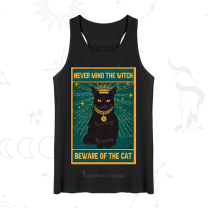 Purplehecate The Never Mind The Witch Beware Of The Cat Oracle Card Tank
