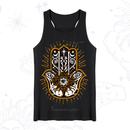 Purplehecate The Sun Eye Hamsa Tank