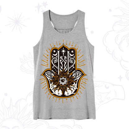 Purplehecate The Sun Eye Hamsa Tank