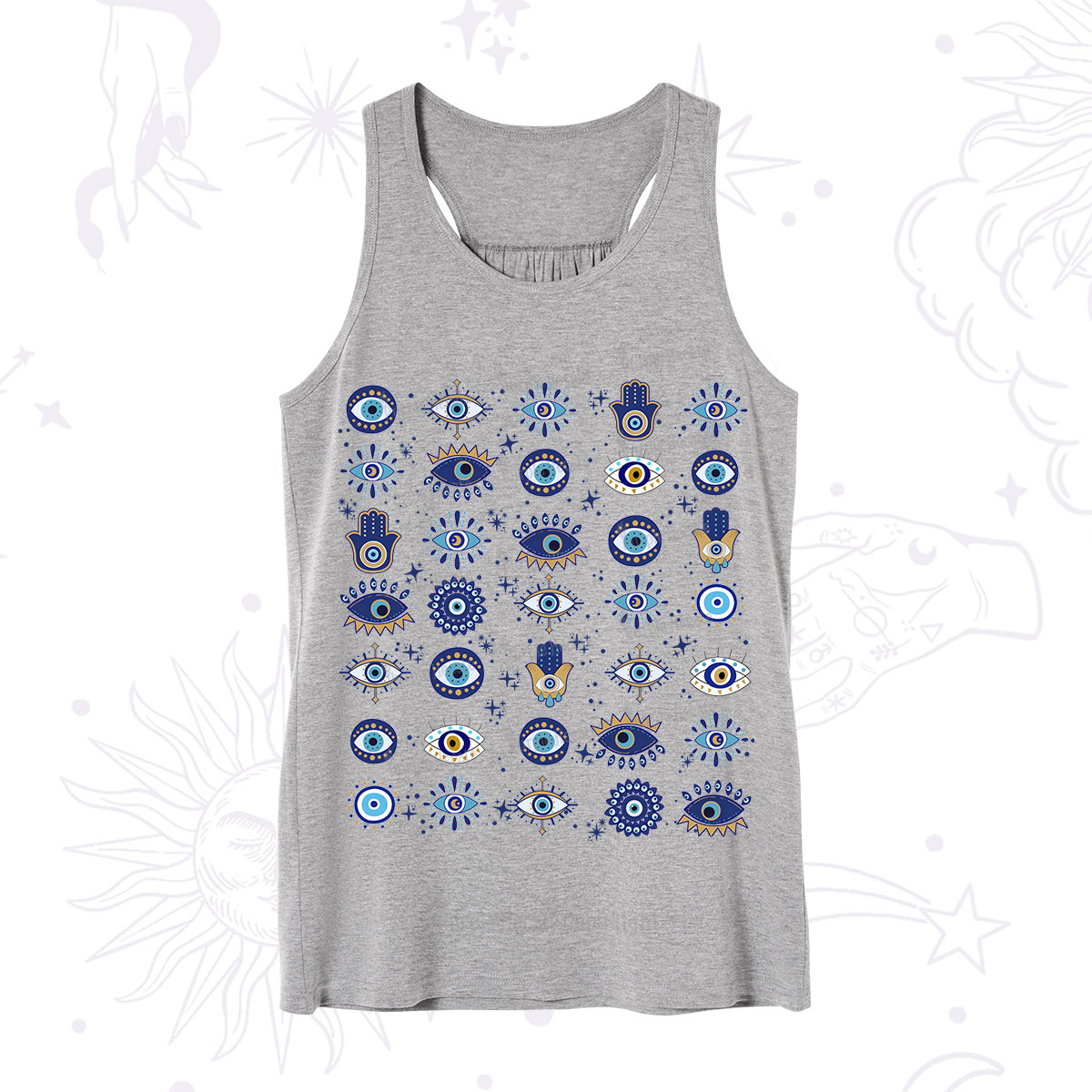 Purplehecate Evil Eye Protection Tank