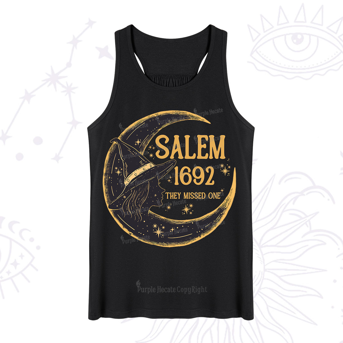 Purplehecate 1692 Salem Witch Tank