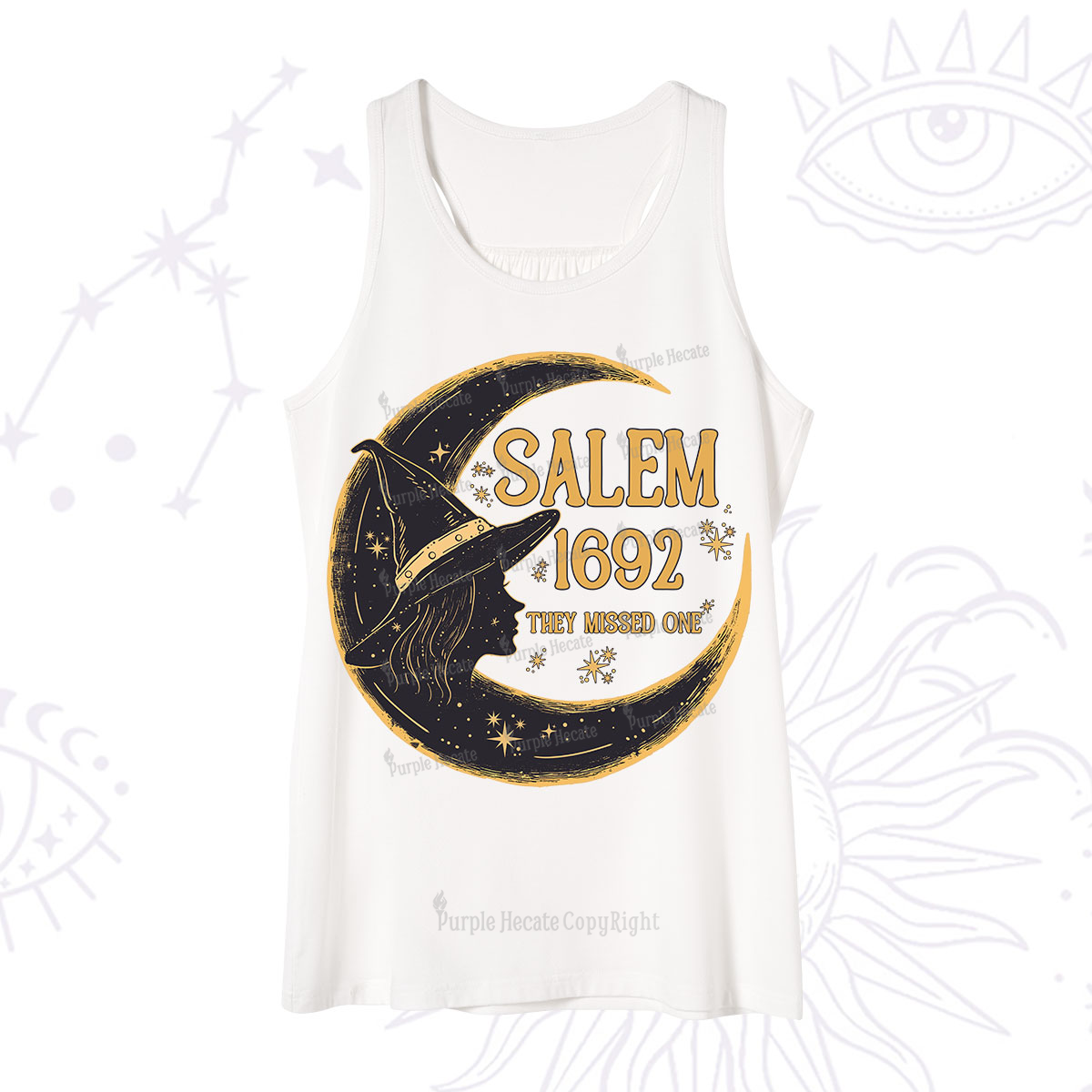 Purplehecate 1692 Salem Witch Tank