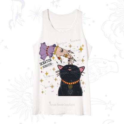 Purplehecate Witch's Cat Scratch Tank