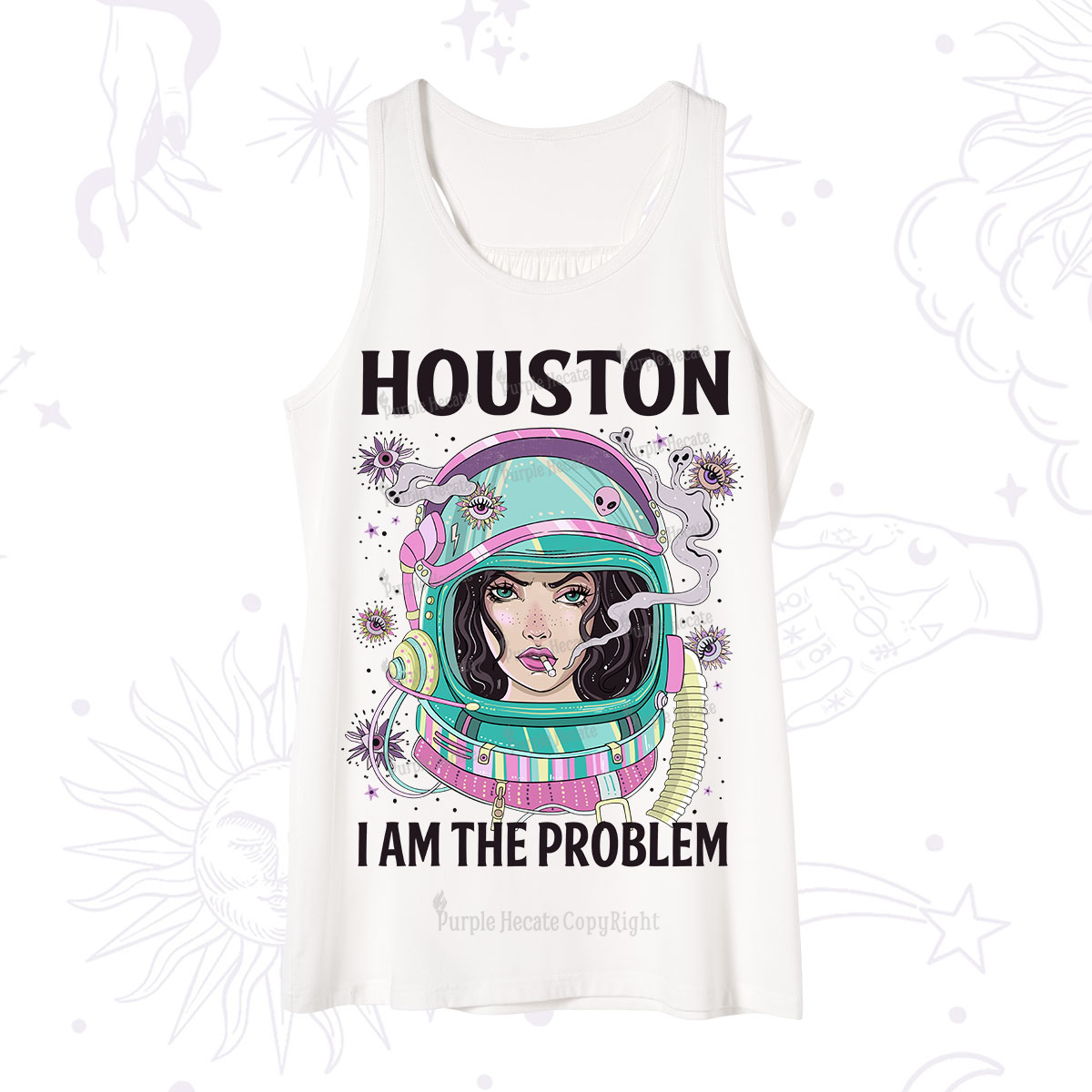 Purplehecate Houston I am the problem Tank