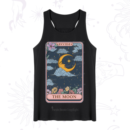 Purplehecate The Moon Tarot Card Tank
