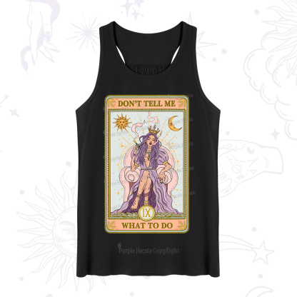 Purplehecate The Don't Tell Me What To Do Oracle Card Tank