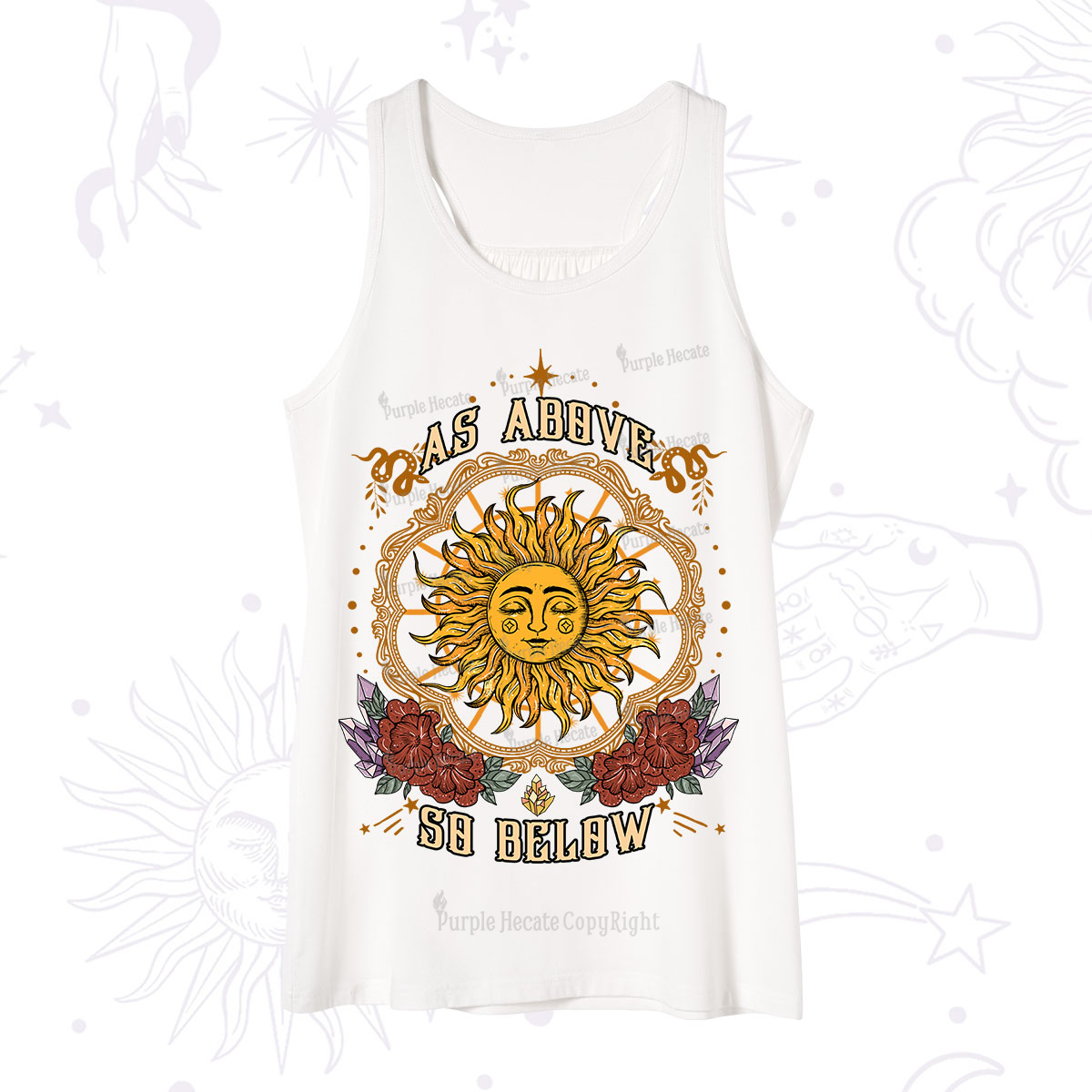 Purplehecate As Above So Below Tank