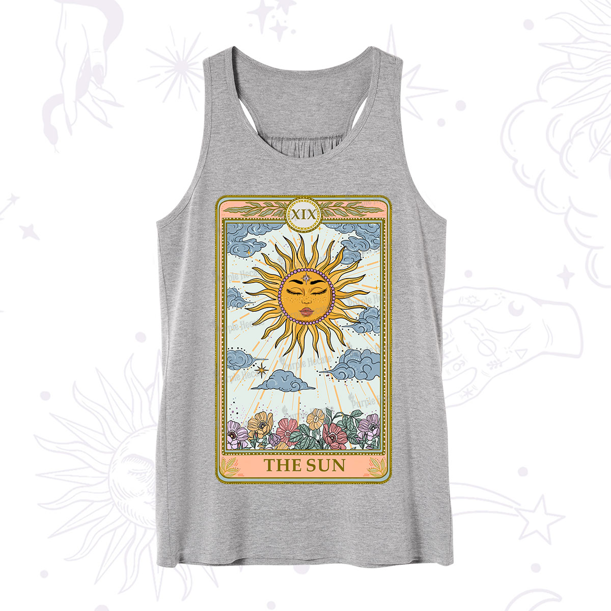 Purplehecate The Sun Tarot Tank