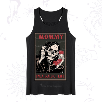 Purplehecate The Mommy I'm Afraid Of Life Oracle Card Tank