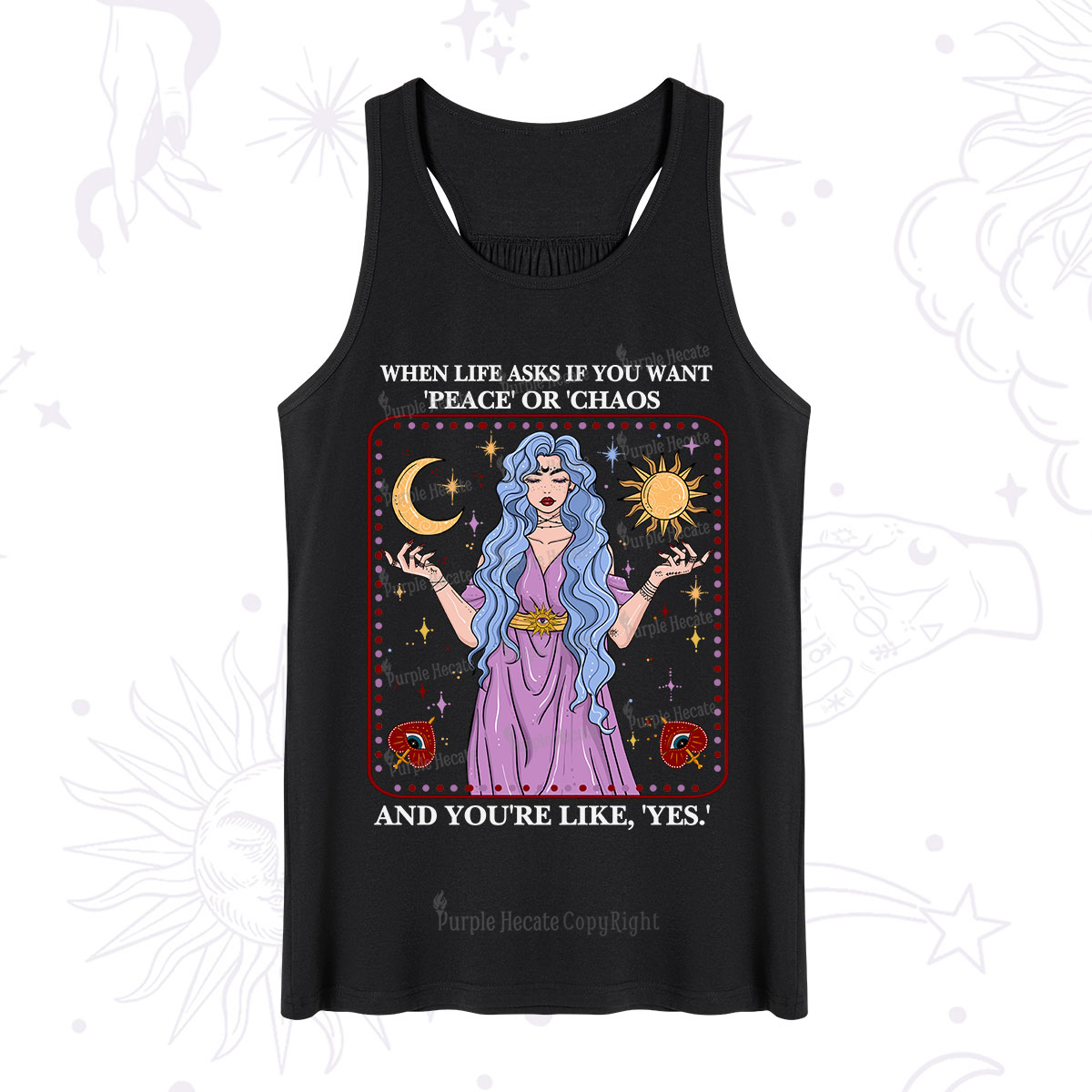 Purplehecate Peace Or Chaos Tank