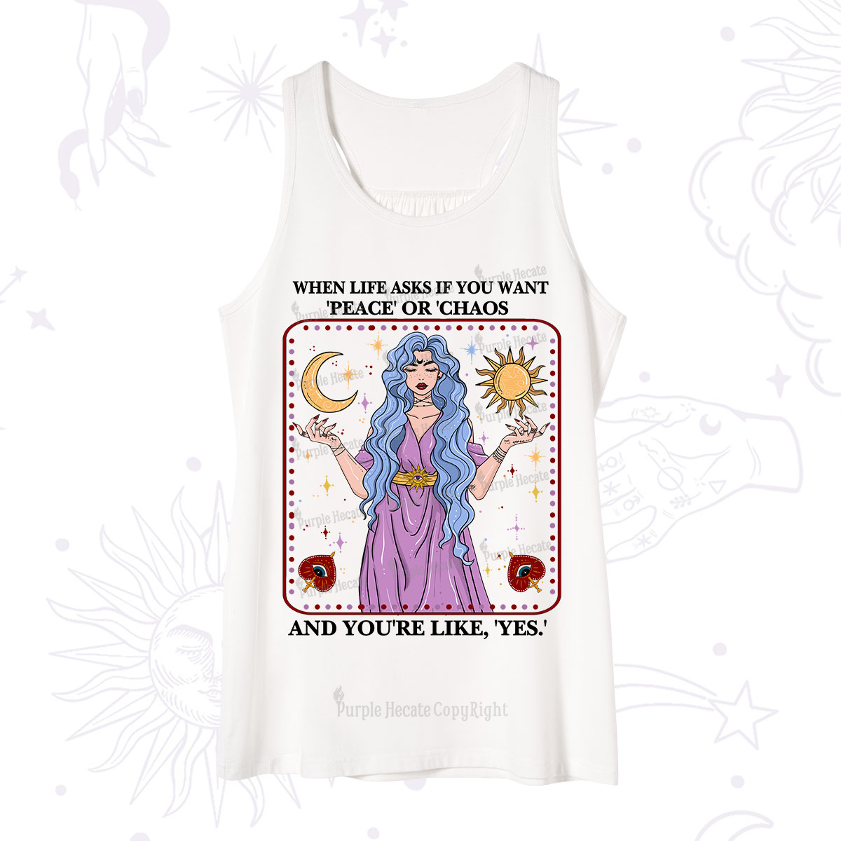 Purplehecate Peace Or Chaos Tank
