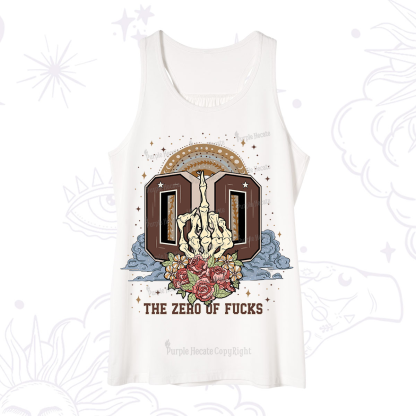 Purplehecate The Zero of Fucks No Apologies Tank