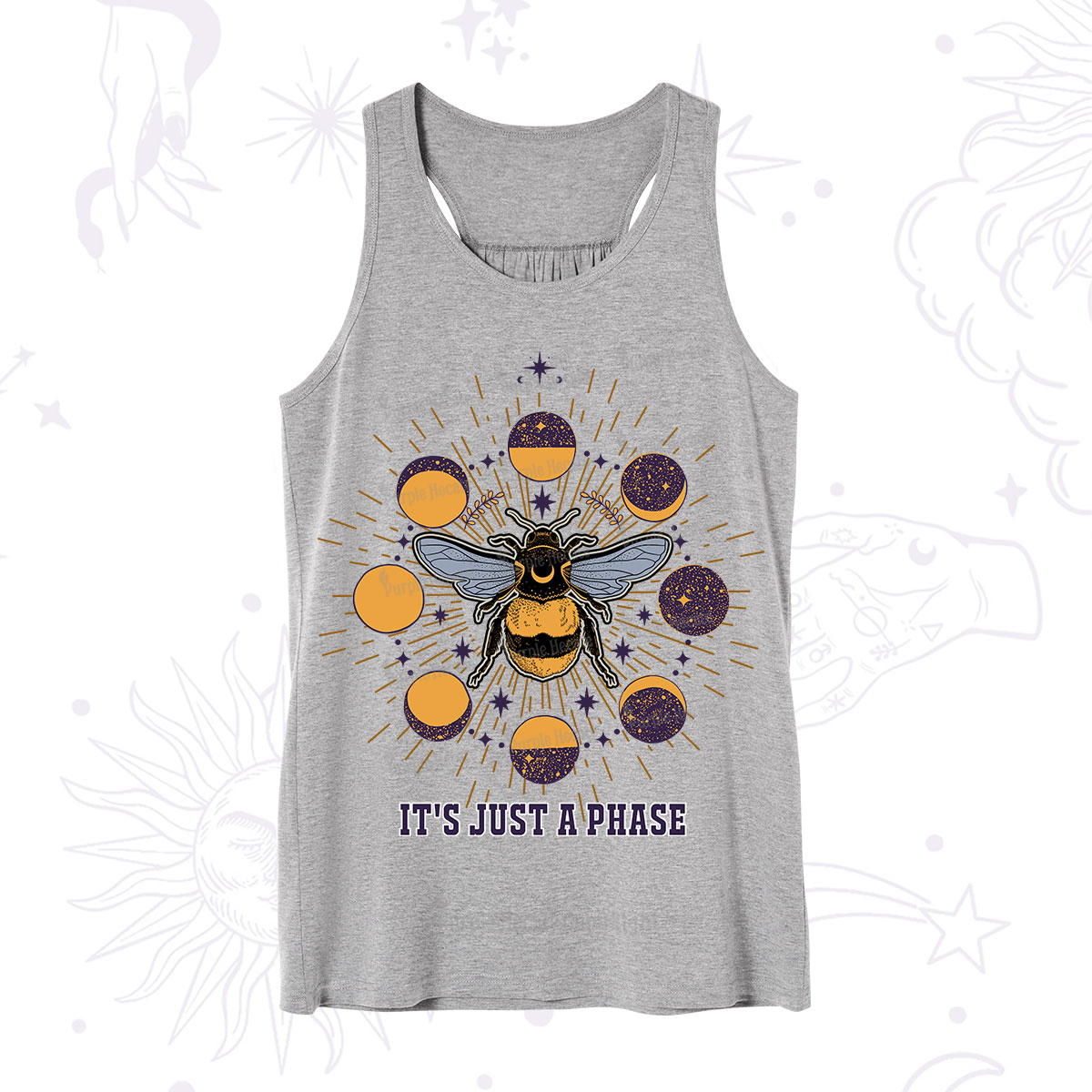 Purplehecate It's Just a Moon Bee Phase Tank