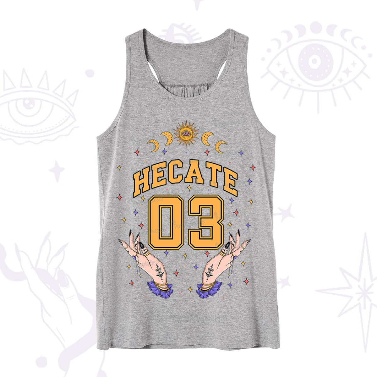 Purplehecate Hecate Moonlight Sorcery Tank