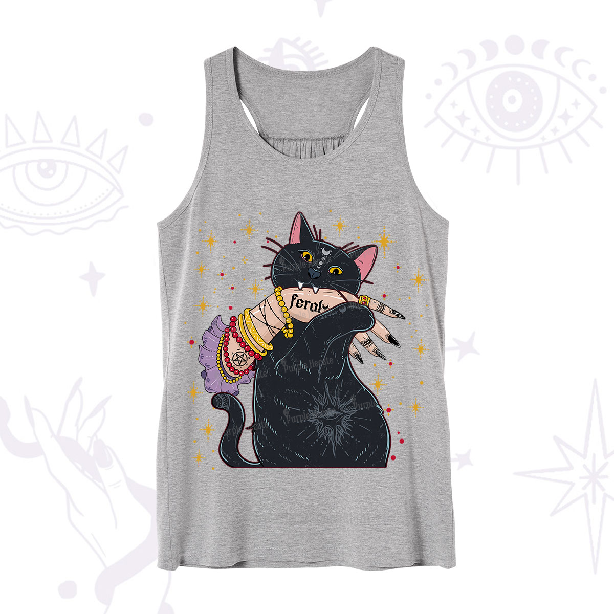 Purplehecate Feral Cat Tank