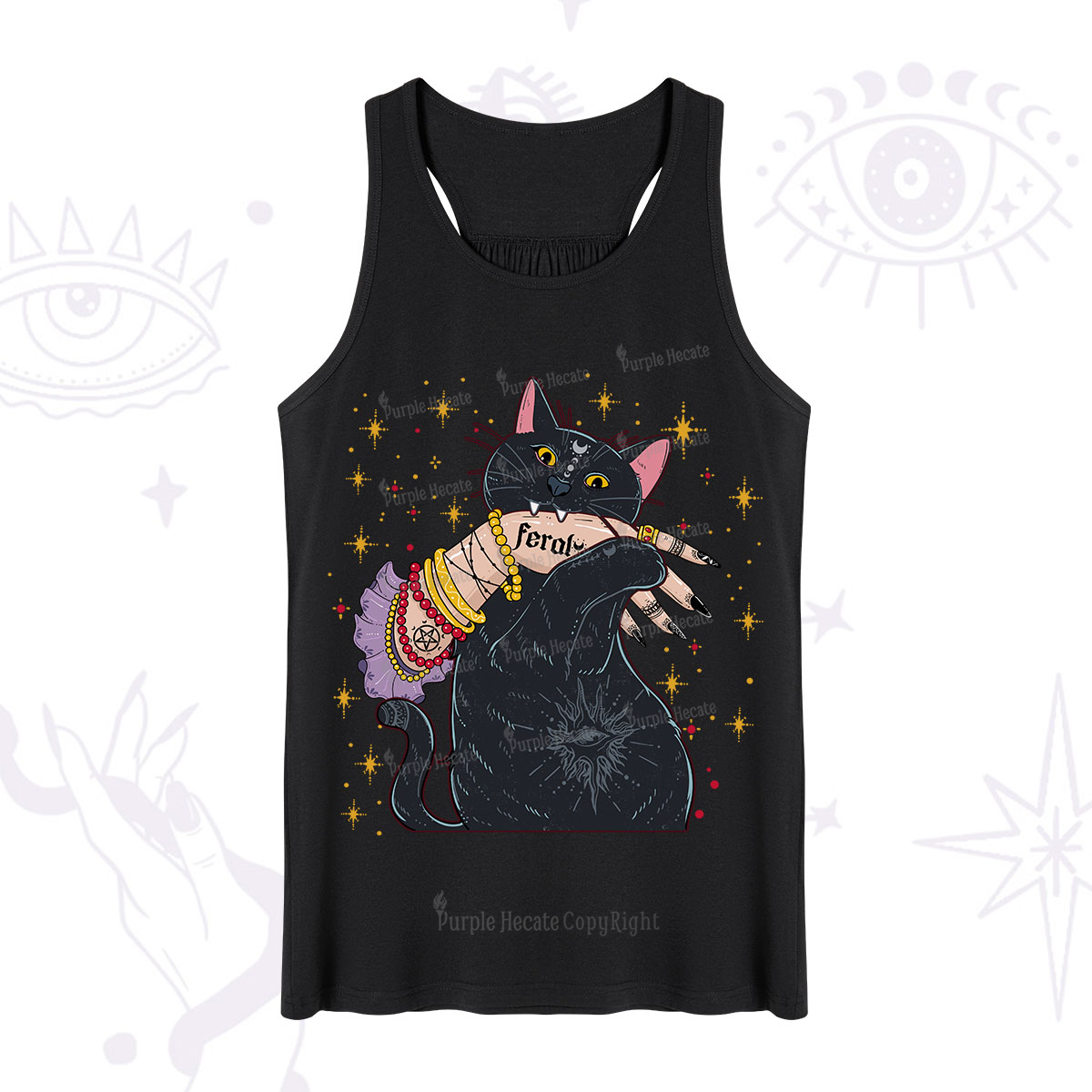 Purplehecate Feral Cat Tank