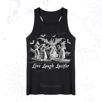 Purplehecate Live Laugh Lucifer Occult Tank