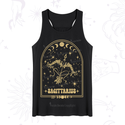 Purplehecate Zodiac Sagittarius Under the Stars Tank