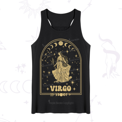 Purplehecate Zodiac Virgo Under the Stars Tank