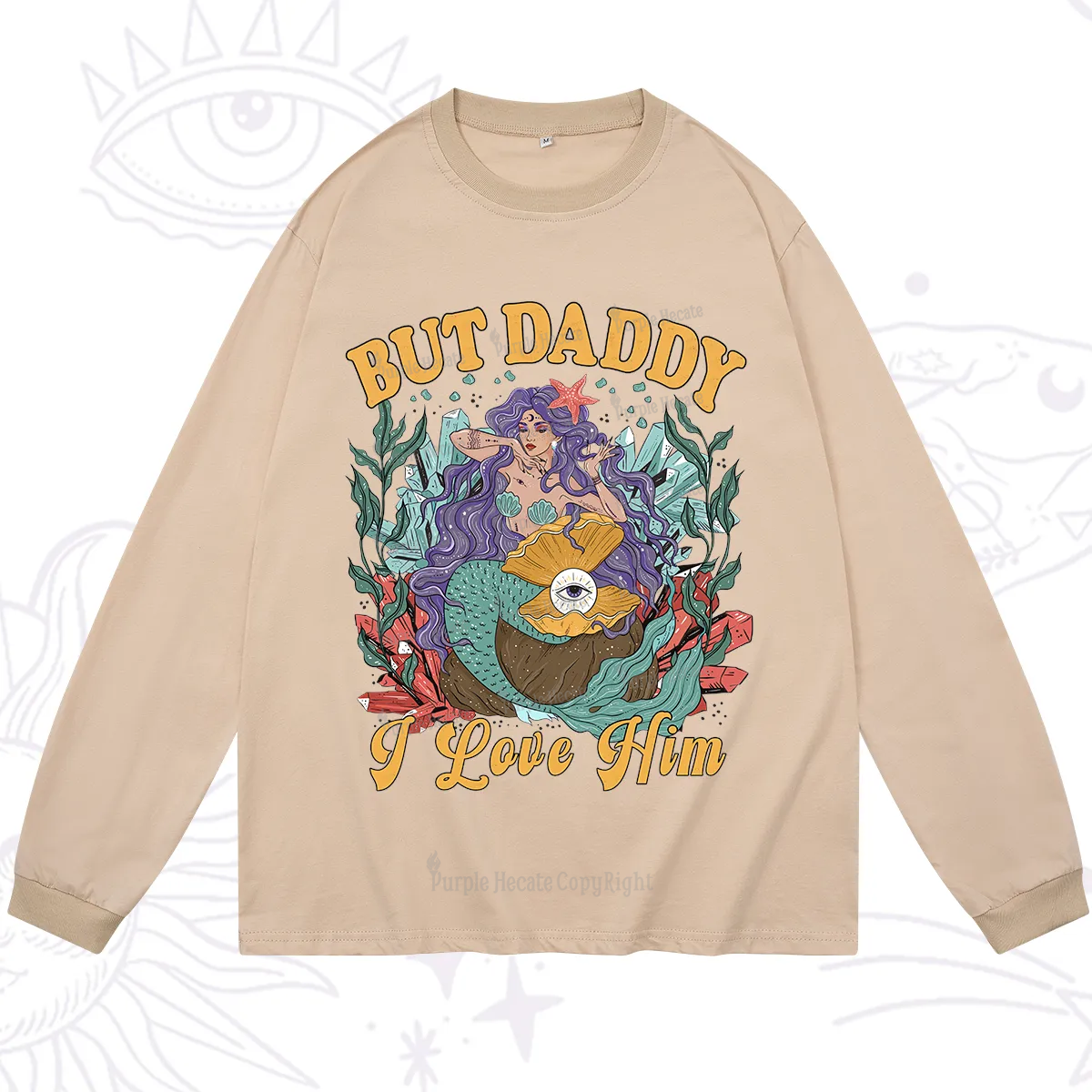 Purplehecate But Daddy I Love Him Long Sleeve T-Shirt