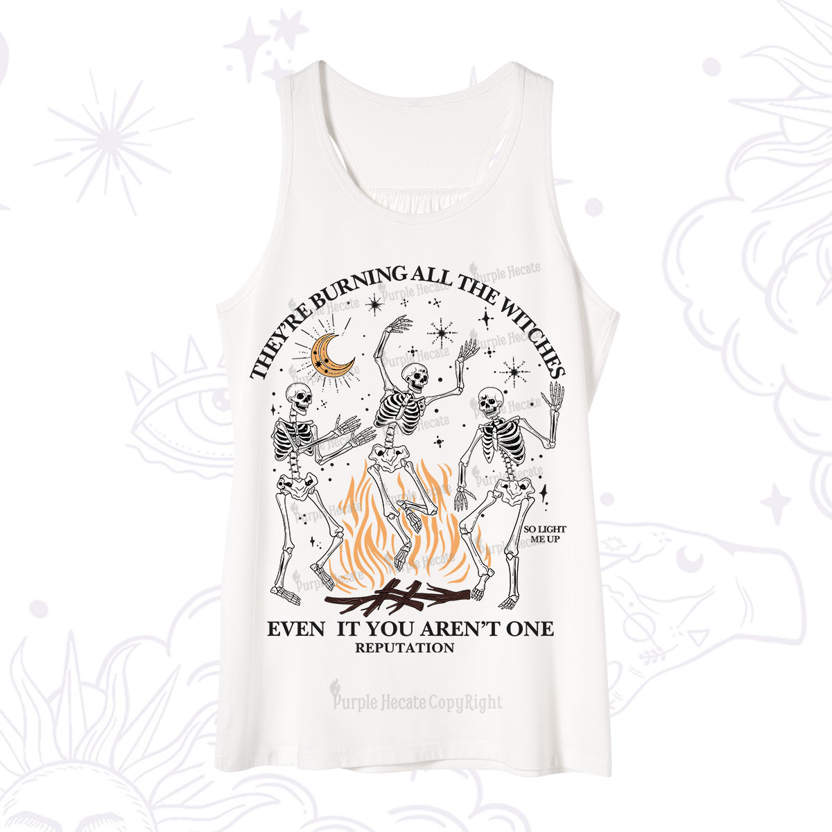 Purplehecate They're Burning All The Witches Even If You Aren't One Tank