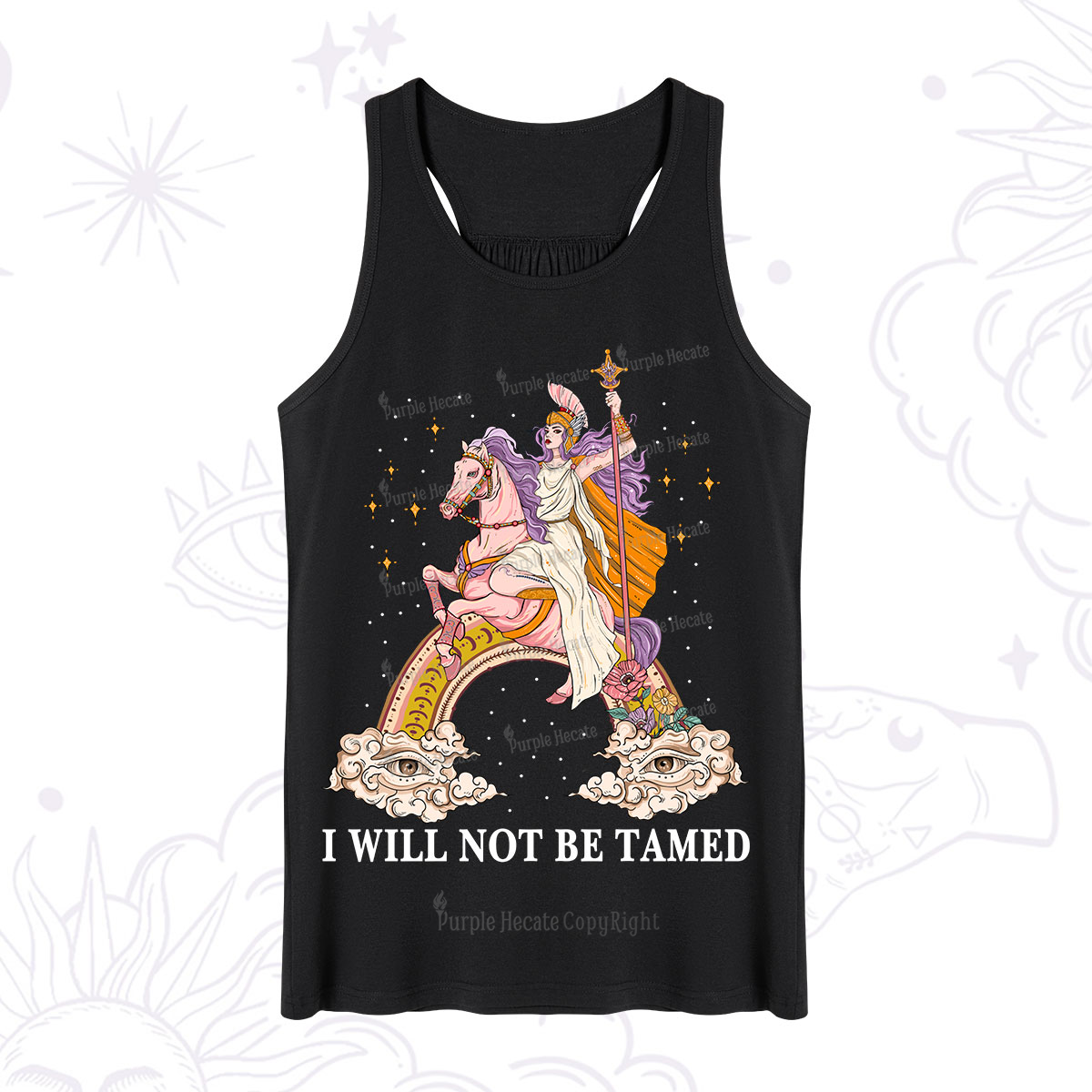 Purplehecate I Will Not Be Tamed Tank