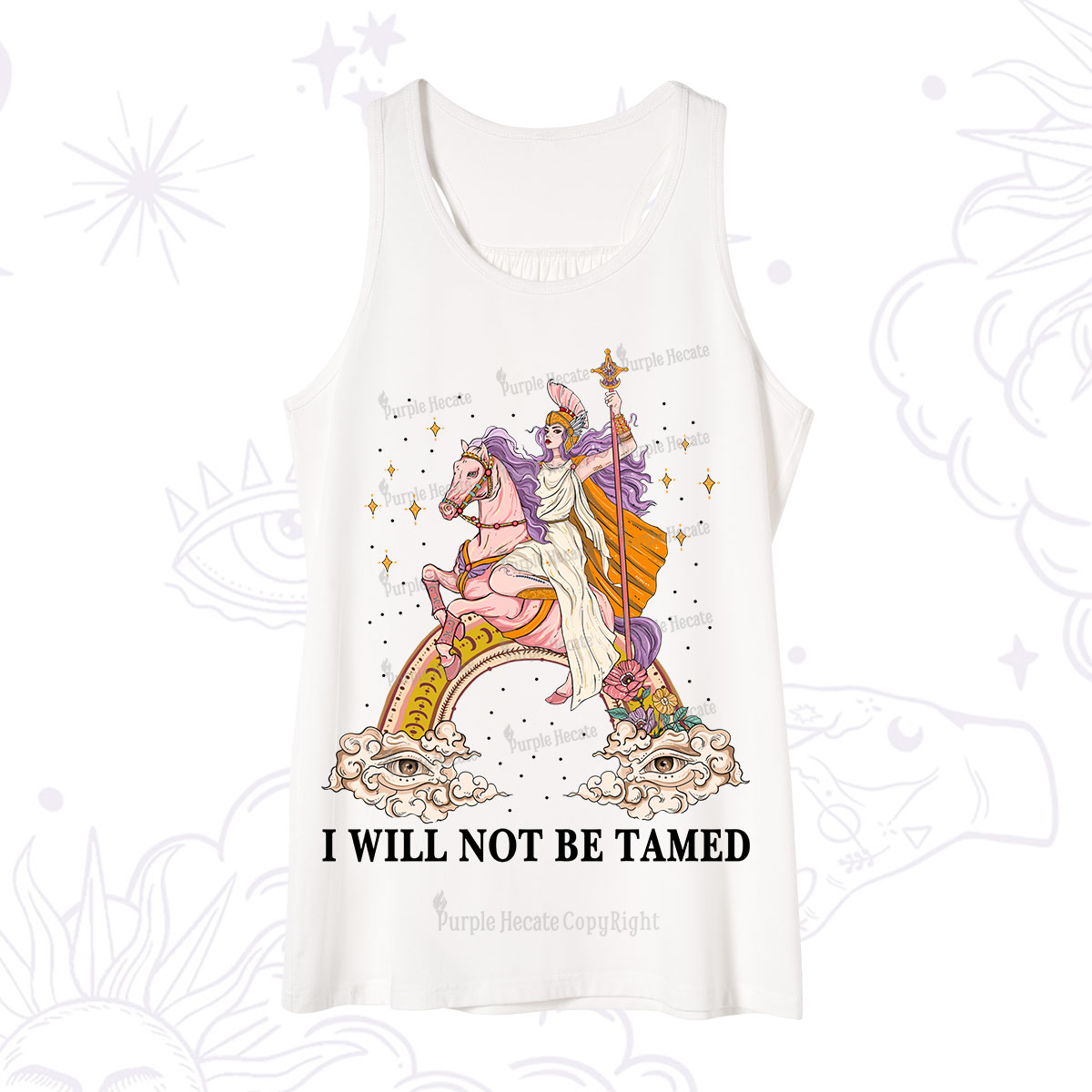 Purplehecate I Will Not Be Tamed Tank