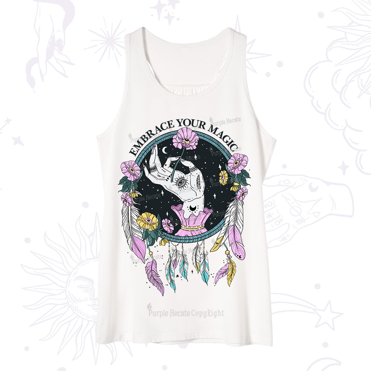 Purplehecate Embrace Your Magic Tank