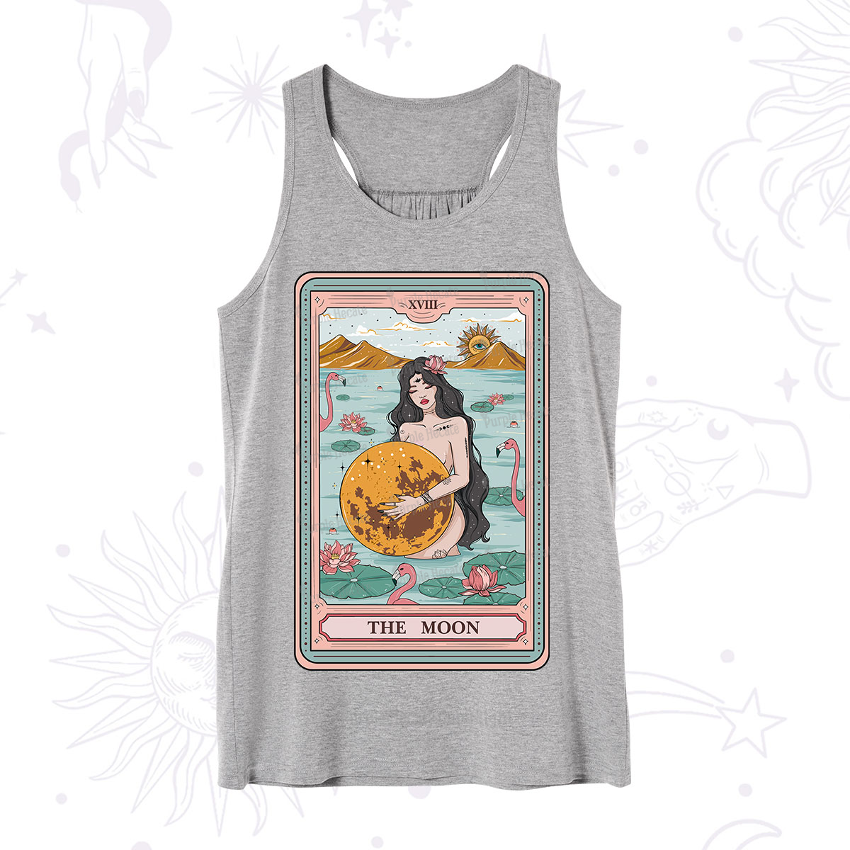 Purplehecate The Moon Goddess Tarot Tank