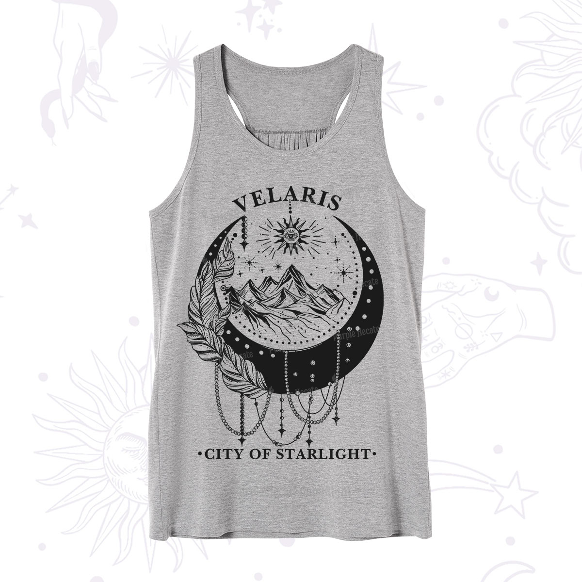 Purplehecate Moonlit Peaks of Starlight Tank