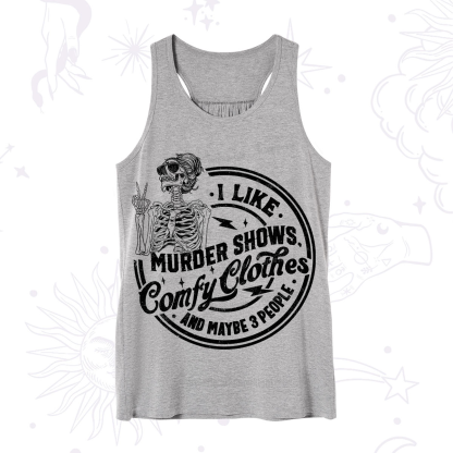 Purplehecate I Like Murder Shows Comfy Clothes And Maybe 3 People Tank