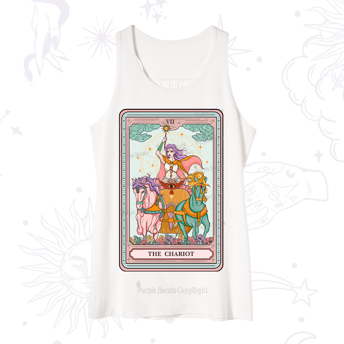 Purplehecate The Chariot Tarot Tank