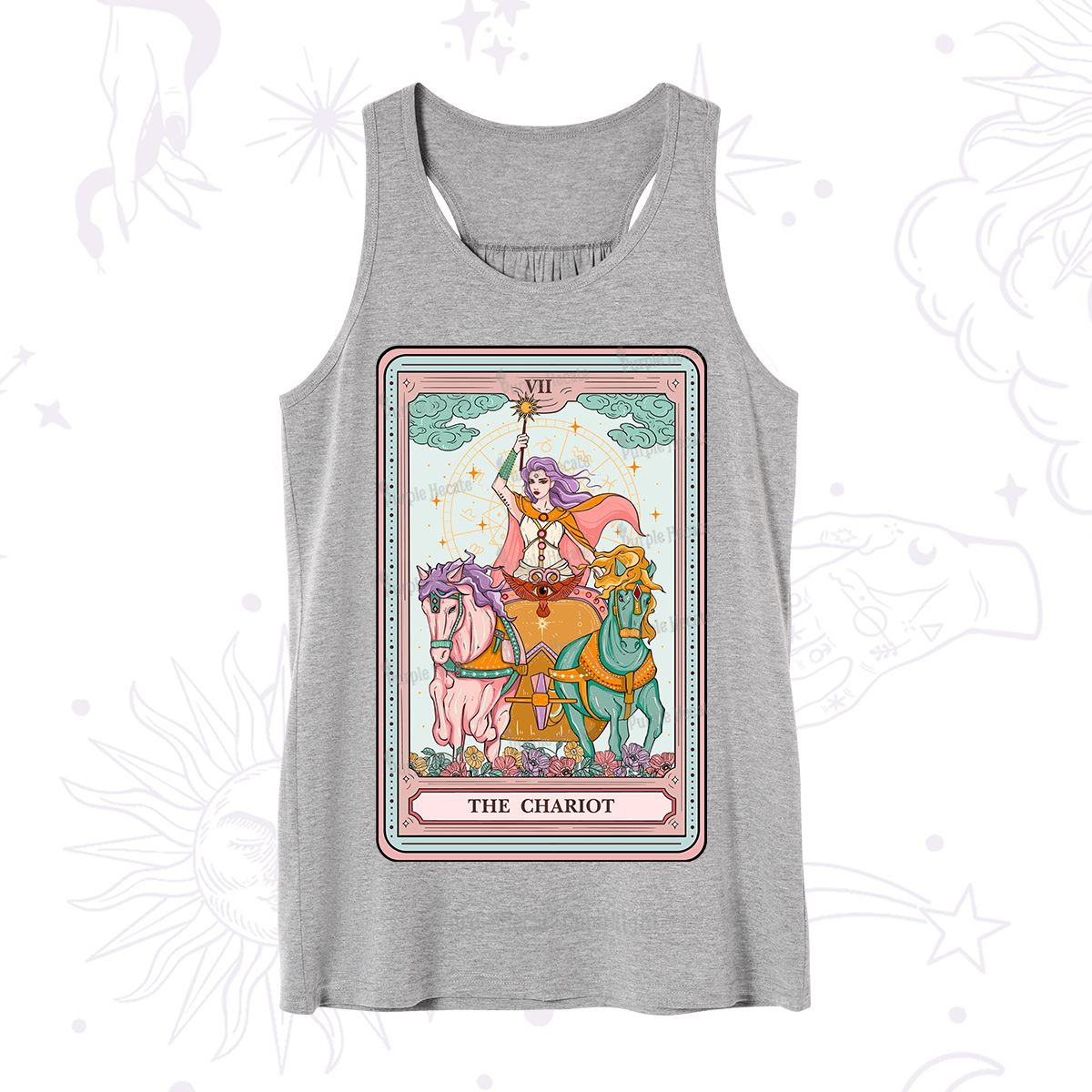 Purplehecate The Chariot Tarot Tank