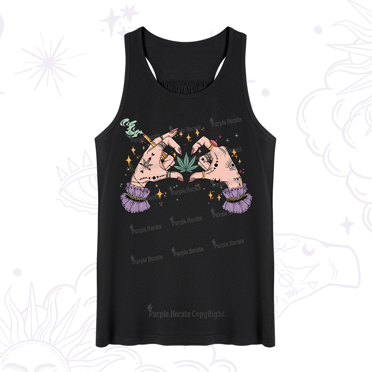 Purplehecate You're Never Alone If You Have Weed Tank