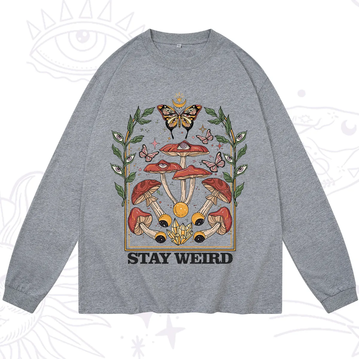 Purplehecate Stay Weird Long Sleeve T-Shirt