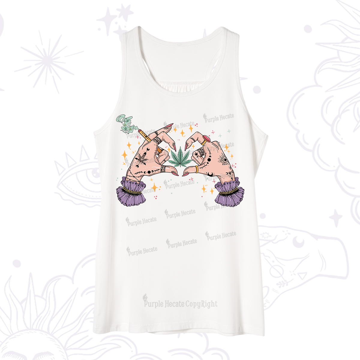 Purplehecate You're Never Alone If You Have Weed Tank