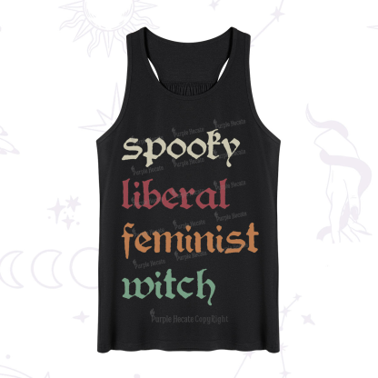 Purplehecate Spooky Liberal Feminist Witch Tank