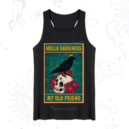 Purplehecate The Hello Darkness My Old Friend Oracle Card Tank