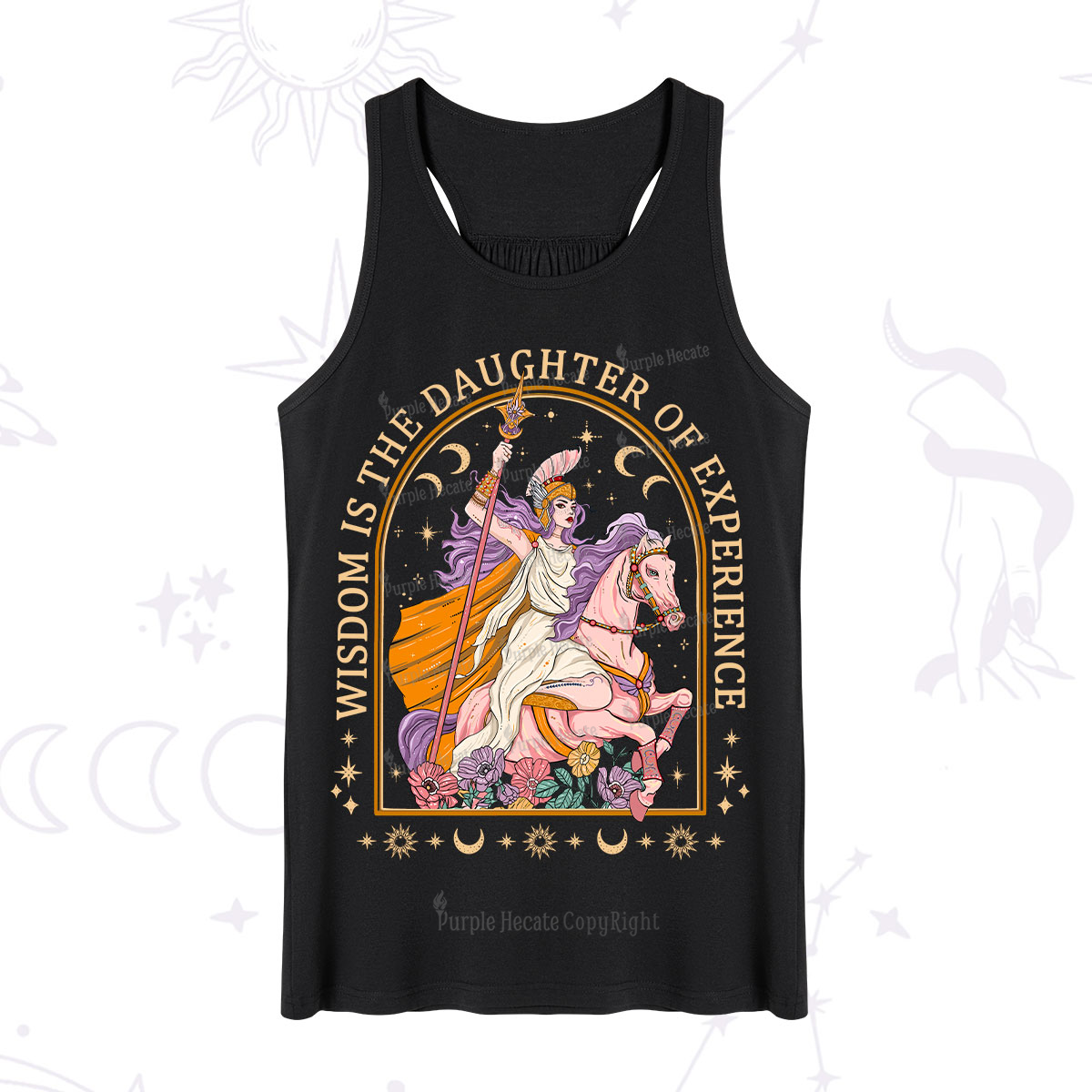 Purplehecate Wisdom Is The Daughter Of Experience Tank