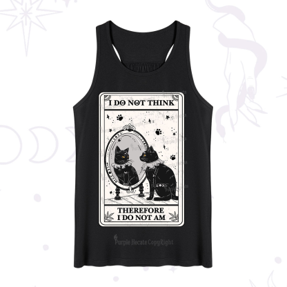 Purplehecate The I Do Not Think Therefore I Do Not Am Oracle Card Tank