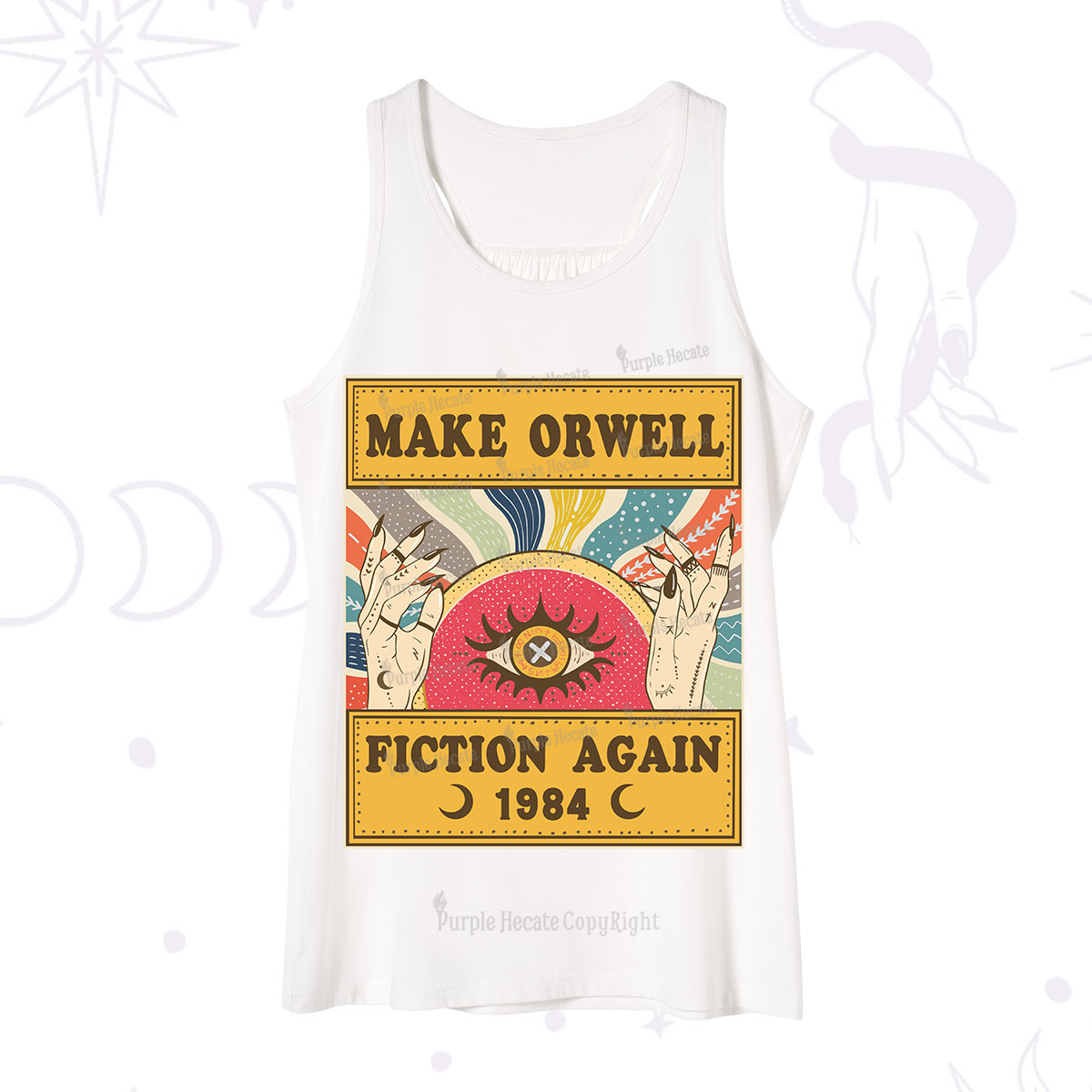 Purplehecate Make 1984 Fiction Again Tank