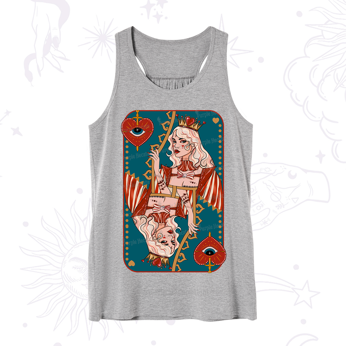 Purplehecate Mystic Queen of Hearts Tank