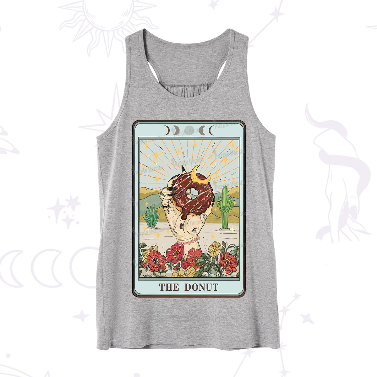 Purplehecate The Donut Tarot Tank