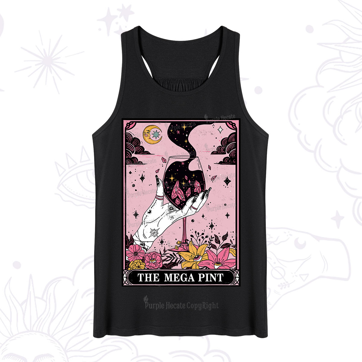 Purplehecate The Mega Pint Tarot Card Tank