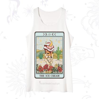 Purplehecate The Ice Cream Tarot Tank