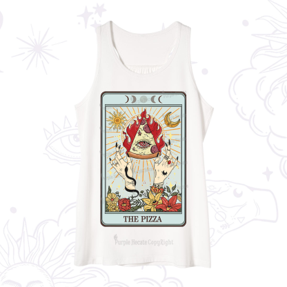 Purplehecate The Pizze Food Tarot Card Tank