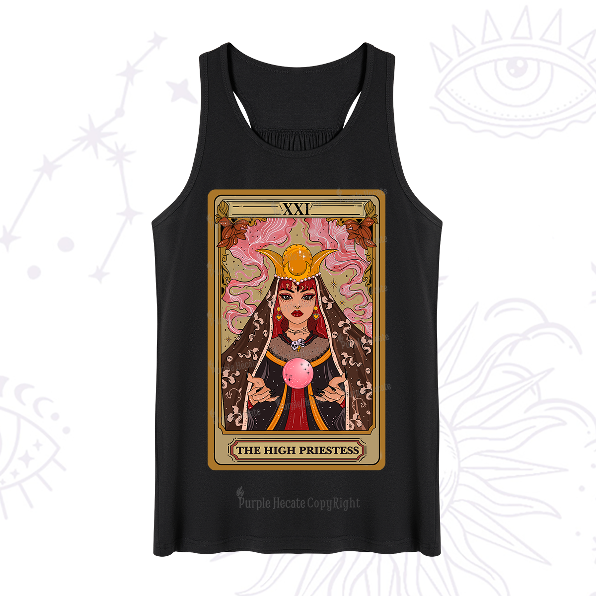 Purplehecate The High Priestess Prophecy Tarot Tank